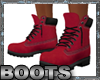 Red Work Boots