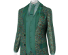 Mint Green Floral Suit