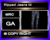 Ripped Jeans M