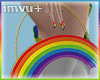 Rainbow clouds bag