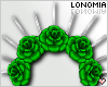 Green Rose Crown