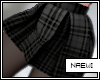 Plaid black w stockings