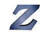 Letter Z blue