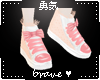 !e Kawaii pink shoes