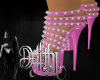 diamond heels pink