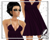 Purple Halter Dress