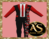 Black/Red Formal Suit
