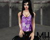 [MH] Backless Top Purple