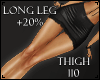 Long Scaler Legs +20/10