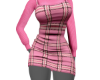Pink | Plaid Dress