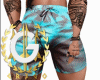 Short- Blue+Tatto David