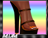 (M)~SexyGold heels/nails