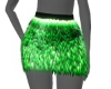 ☢ Fuzzy Skirt Emerald