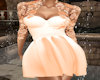 Juliett Peach Dress