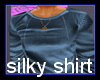!~TC~! Silky Shirt Blue
