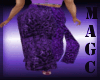 Purple elegant pants