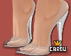 c. glass heels