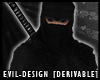 #Evil Black Ninja Suit