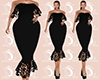 L: Elegant  Black Dress