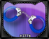 Handcuffs Collar Blue