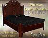 Antq Victorian Bed Blk