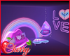 Rainbow Neon Room