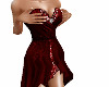 B98-Red Sequie Dress 