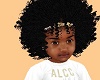 Kids Afro + Bow Neutral