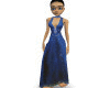 ~Y Blue Crystal Gown