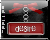 Desire Charm sticker