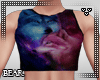 B l Wolf Crop Tank