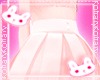 Loe~ Bat Skirt Pink Fem