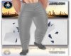 Gray Satin Pants