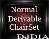 Derivable Chair Set Mesh