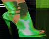 Green Flame heels