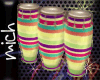 M color percussions
