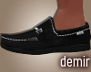 [D] Gwen black loafer