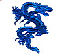 cool blue dragon
