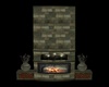 stone fireplace #1
