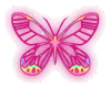 Sparkly Pink Butterfly