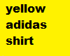 AdidasYellow Shirt
