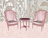 Rosegold Arm Chairs
