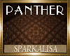 (SL) Panther Fuzzy Rug