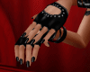 (KUK)black gloves