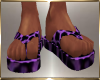 Purple Sandles