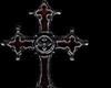 gothic cross throne