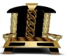 Gold n Black Throne