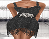 Grey Glitter Dress