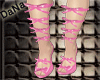 {D}Pink high heels