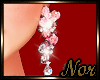 {N} Pink Rose Earring ** {N} Pink Rose Earring **